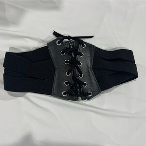 Black Corset Belt